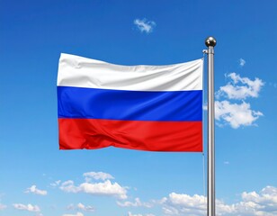 Russian flag of Russia AI generated