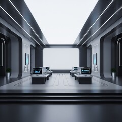 Naklejka premium modern interior design