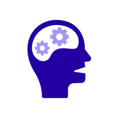 Icon a cognition, isolated against a clean background.