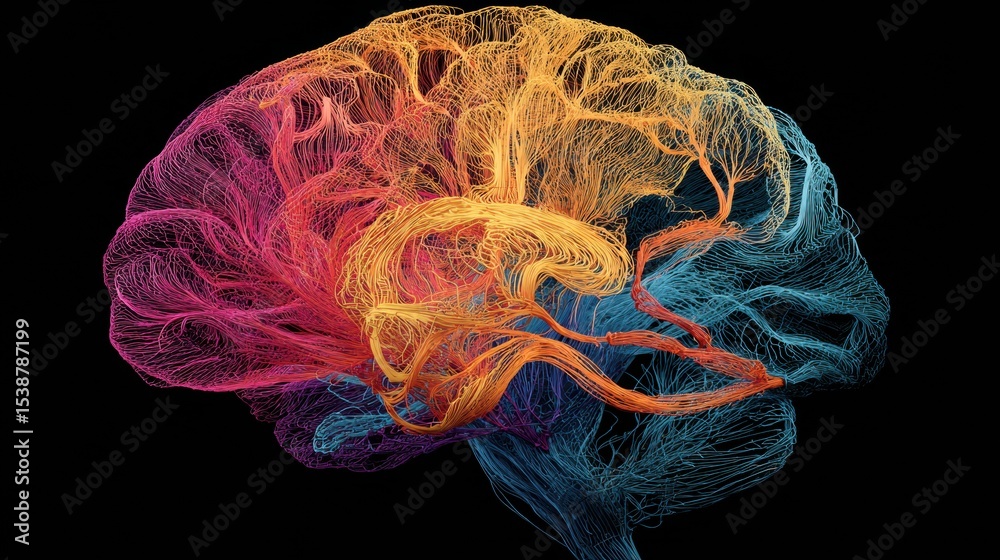 Poster Exploring How Gratitude Rewires the Brain Demonstrating Emotional and Cognitive Improvements in Mental Health