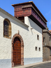 A view of the architecture of Tenerife in the Canary Islands