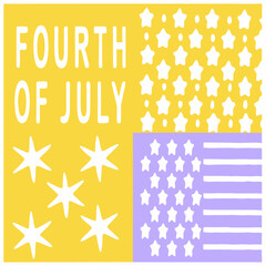 Seamless Star Pattern Set with Decorative Vector Design Elements