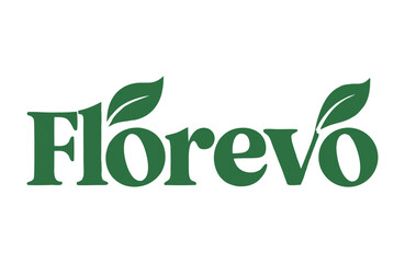 Florevo Logo Featuring Leaves, Representing Growth and Sustainability