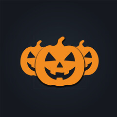 halloween pumpkin vector