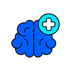 Icon a neurology, isolated against a clean background.