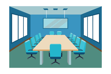Modern Conference Room Design Professional Meeting Space and Collaboration