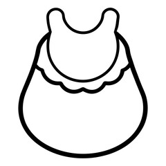 vector illustration of an ice cream