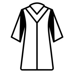 vector illustration of a black shirt