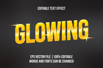 Editable Golden Font Effect for Poster or Branding