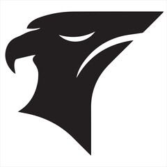 Powerful Silhouette Eagle Logo Design: High-Quality Vector Art for Minimalist Branding, Professional Logos, and Modern Digital Projects

