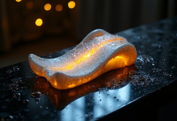 The Art of Ice Crystal Light and Shadow