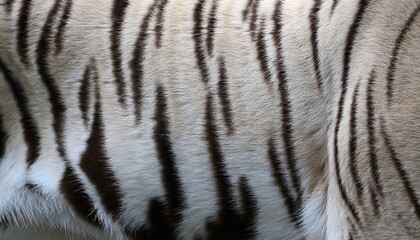 fur of white tiger