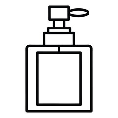 Line Art Perfume Spray Bottle