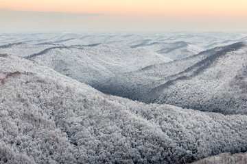 Mountains in Winter