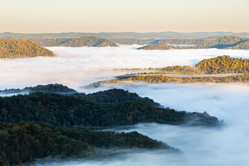 Sunrise over Mountains