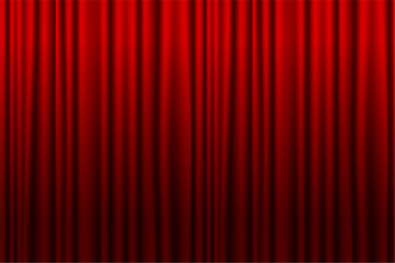 Fabric curtain backdrop for your event show or performance
