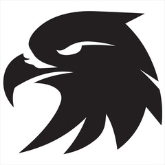 Powerful Silhouette Eagle Logo Design: High-Quality Vector Art for Minimalist Branding, Professional Logos, and Modern Digital Projects
