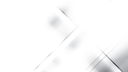 Abstract white and gray color, modern design stripes background with geometric shape. Vector illustration.	