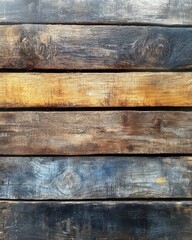 Obraz premium Horizontal weathered wooden planks