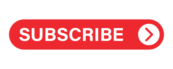 YouTube Subscribe Button Vector Set – Like, Notification Bell, and Click Cursor Icons,  Vector illustration.