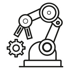 Industrial Robot Arm Automation & Manufacturing Technology