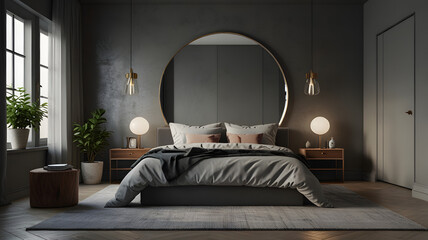 interior of a bedroom