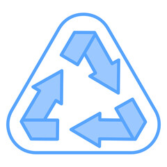 Recycle Blue Icon