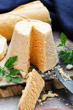 Afuega'l pitu cheese. Asturias, Spain