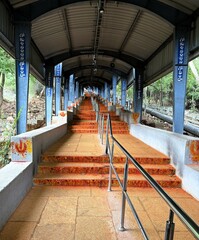 Sacred Stairway Srivari Mettu Path to Tirumala Temple
