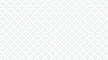 Modern geometric line pattern with interlocking shapes on a blue background