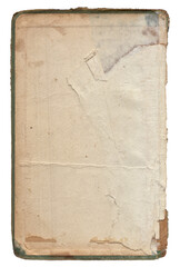 Vintage background of old ancient torn paper texture isolated