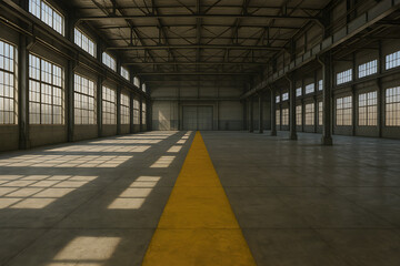 empty parking garage