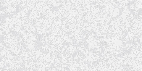 contour wavey out line style topo map seamless concept topographic decorative georaphic line surface white light topographic design. 