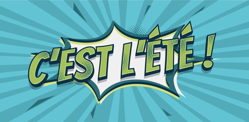 c'est l'été déchir vert