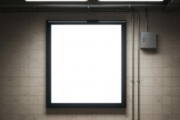 Vertical Citylight Poster Frame