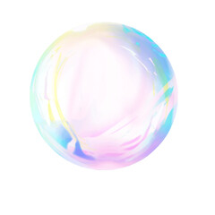 transparent glass sphere Bubble Icon