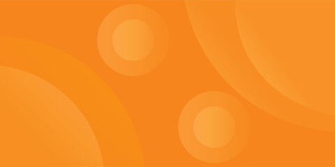 abstract orange circular background. Dynamic sound wave. Design element. Vector illustration