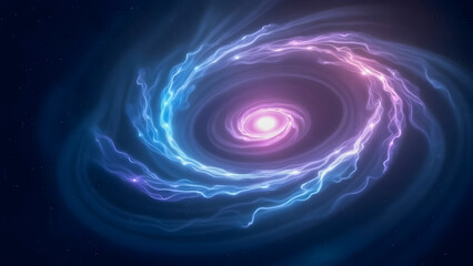 Energy Vortex Swirling Through Deep Space with Unpredictable Effects