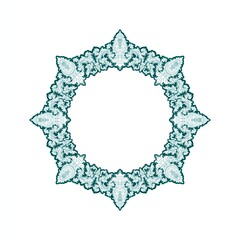 round lace frame