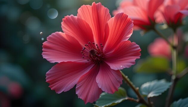 red flawer