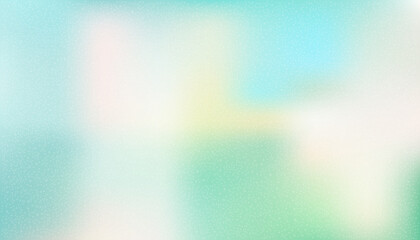 Grain aqua marine gradient background with soft blurred effect, featuring sky blue and green tones. Perfect for modern design, digital art, and branding. Stock vector illustration in grain gradient