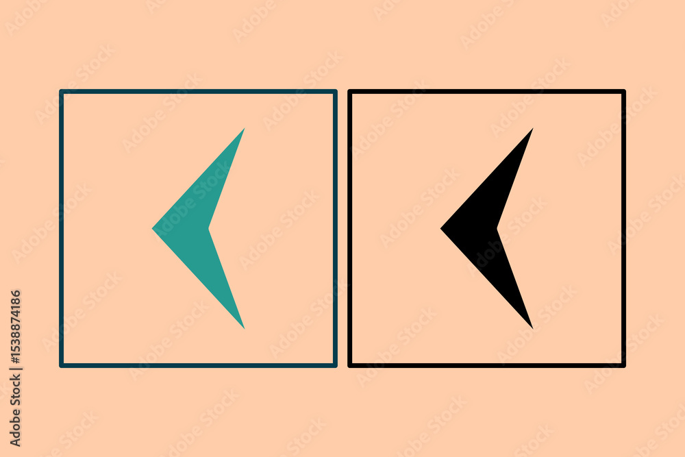 Poster back icon. icon related to ui elements. suitable for web site, app, user interfaces,element, printab