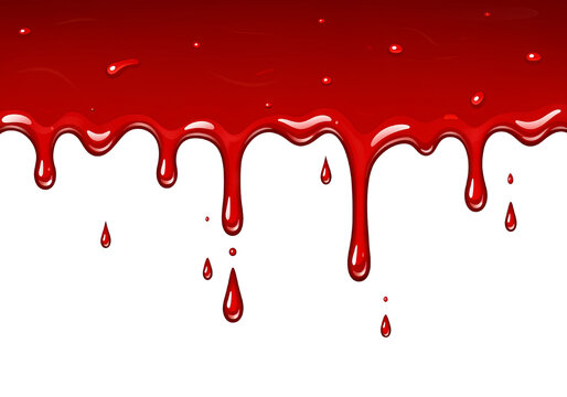 Dripping red liquid on black background vector illustration design element, blood, red, drip, dripping, paint, liquid, fluid, black, vector, illustration, design, element, halloween, horror, scary, sp