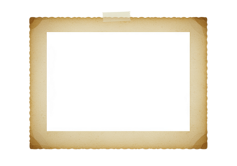 Aged vintage photo frame with tape blank paper background template, vintage, photo, frame, aged, old, paper, retro, antique, scrapbook, texture, background, border, grunge, blank, template, empty, iso