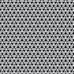 Floral ornament seamless pattern