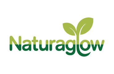 Fototapeta premium The Natura Glow logo, showcasing growth and nature.