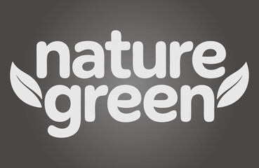 Obraz premium Nature Green logo, showcasing natural imagery.