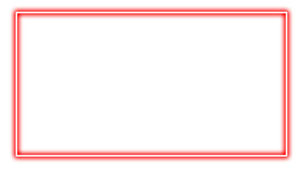 Red frame border black background rectangle shape graphic design element simple modern template art