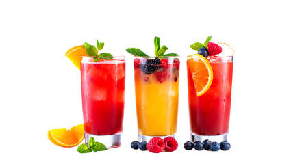 fruit juice in glass