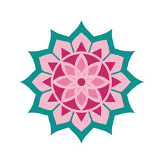 mandala art vector illustration